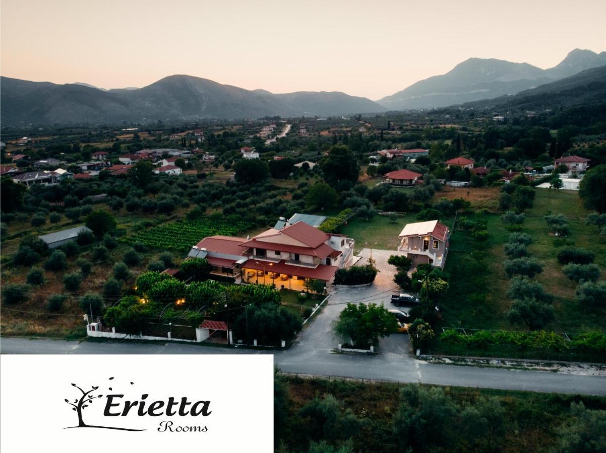 Erietta Rooms Paramythia Buitenkant foto